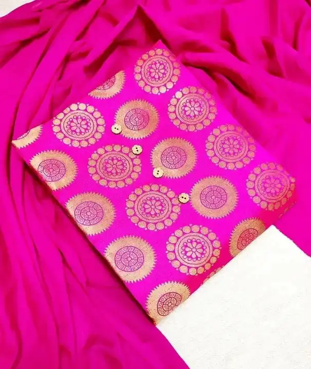 Trendy Banarasi Silk Woven Design Kurta  uploaded by SLYKAA FASHION  on 5/1/2023