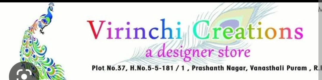 Visiting card store images of Virinchi Creations