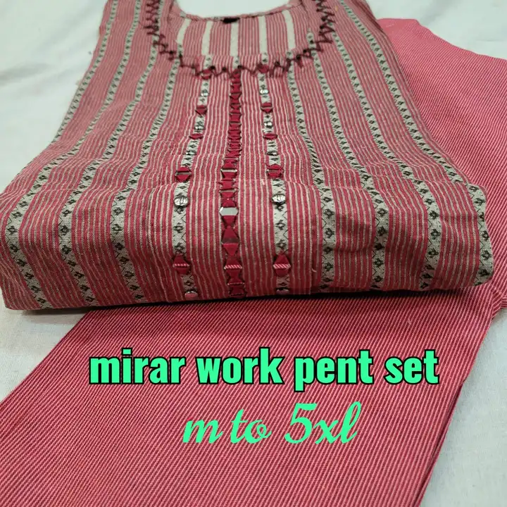 Cotton Kurti Pant uploaded by VIVAH on 5/1/2023