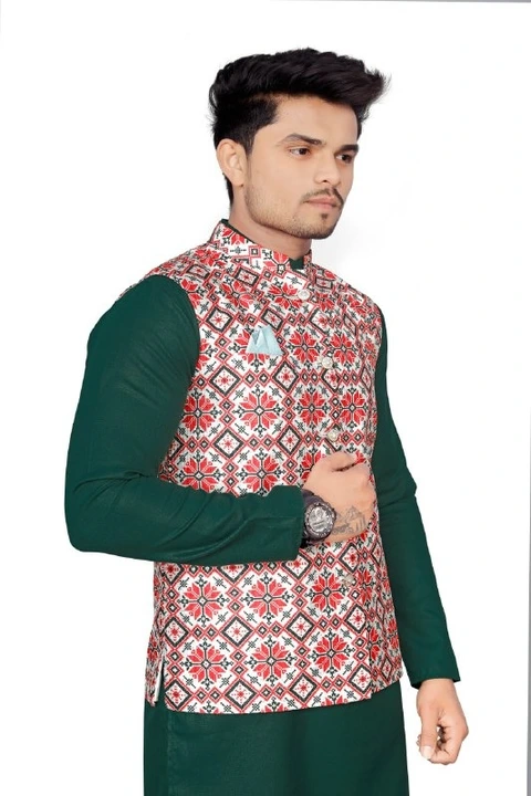 2mm sequence printed waistcoat  uploaded by MKG FASHION on 5/1/2023