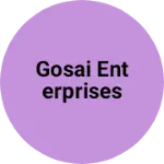 Business logo of Gosai enterprises