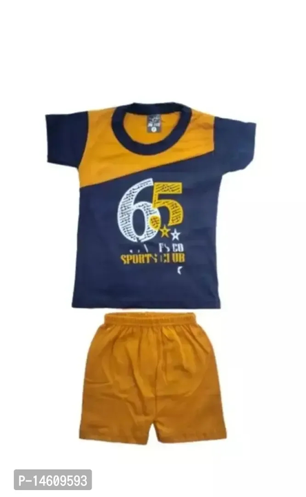 Fancy Cotton Clothing Sets For Baby Boy uploaded by Kalpana Enterprises on 5/1/2023