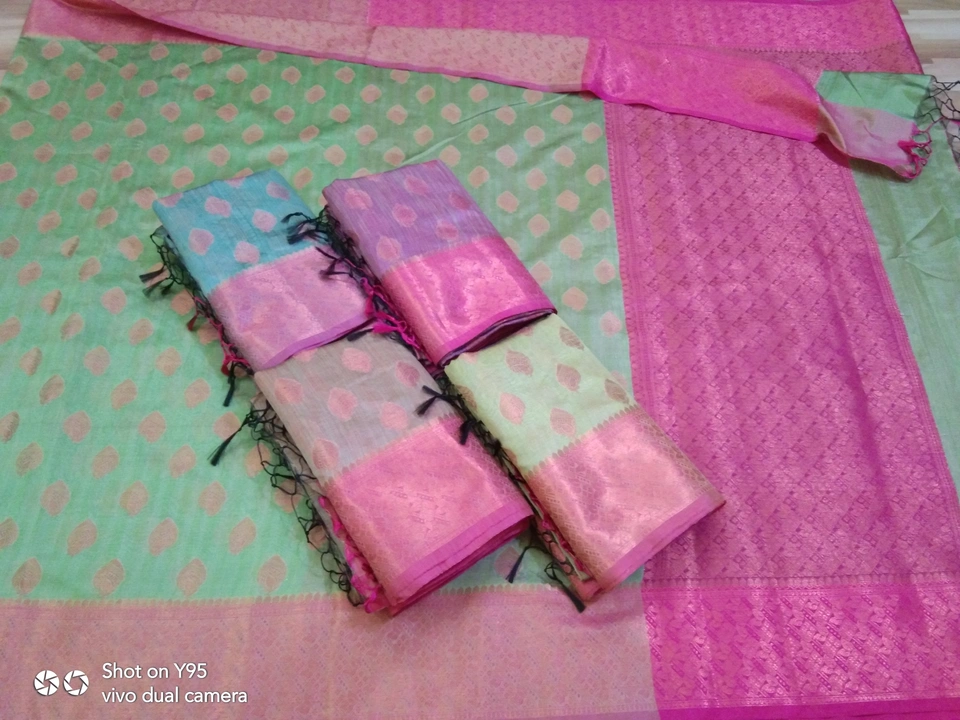 Tasar silk  uploaded by Babu textiles on 5/1/2023
