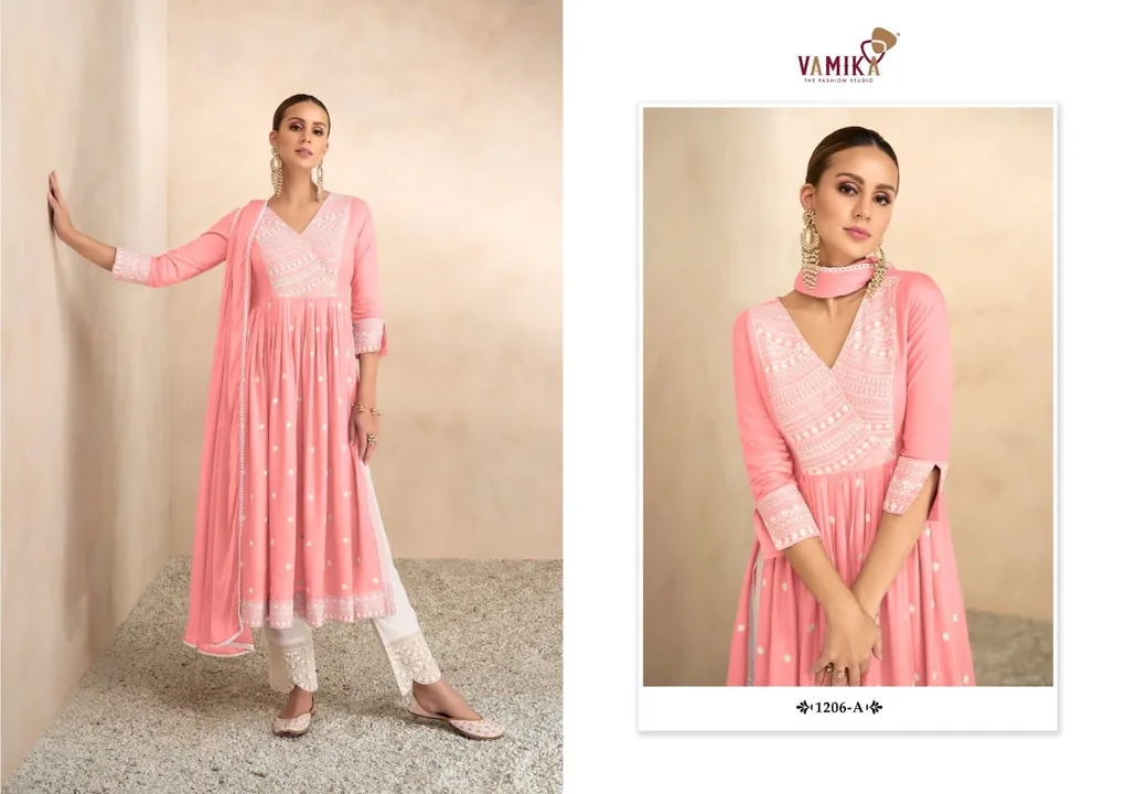 Vamika aadhira 4 uploaded by Vishwam fabrics pvt ltd  on 5/1/2023