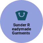 Business logo of SUNDER READYMADE GARMENTS
