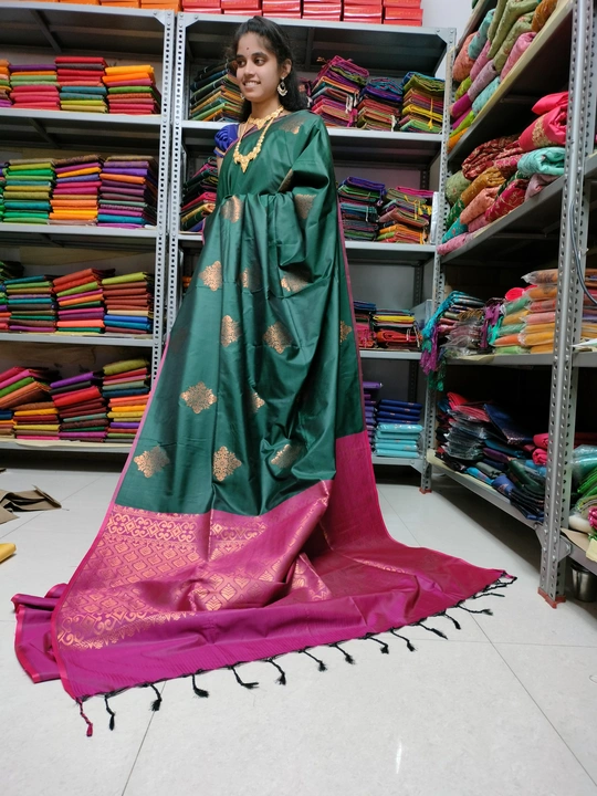 Soft silk sarees  uploaded by Sri Nanthini Tex on 5/1/2023