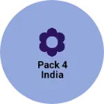 Business logo of Pack 4 india
