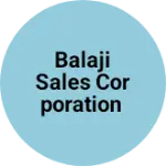 Business logo of Balaji Sales Corporation
