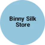 Business logo of Binny silk store