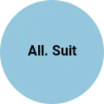 Business logo of All. Suit