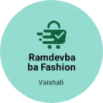 Business logo of Ramdevbaba fashion store