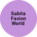Business logo of Sabita fasion world