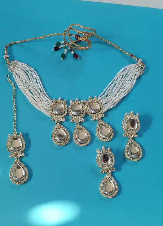 Polki Kundan necklace set  uploaded by Sb designs on 5/1/2023