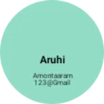 Business logo of Aruhi