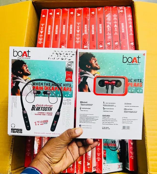 Boat Bluetooth headset  uploaded by business on 5/1/2023