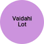 Business logo of Vaidahi lot