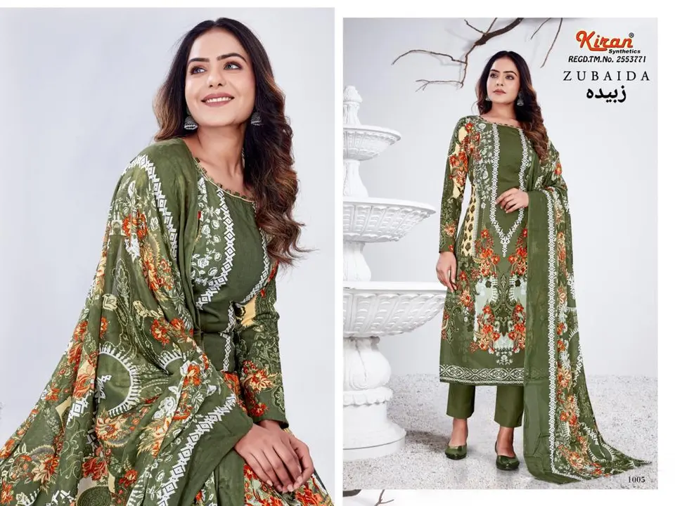 Pakistani cotton print suit duptta uploaded by Chetan cloth house on 5/1/2023