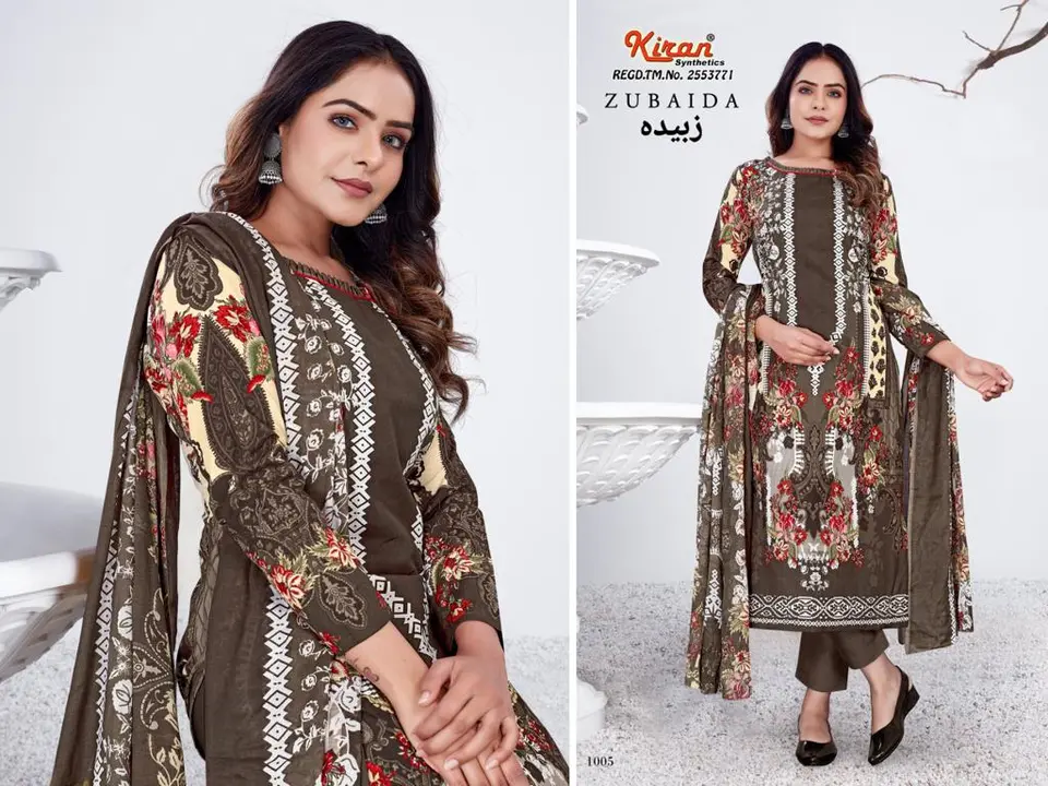 Pakistani cotton print suit duptta uploaded by Chetan cloth house on 5/1/2023