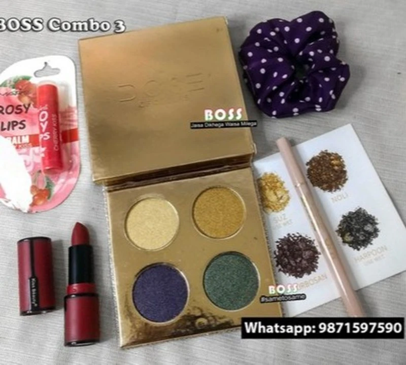 BOSS Cosmetics Makeup Combo 3_1 uploaded by CopyCat Cosmetics on 5/1/2023