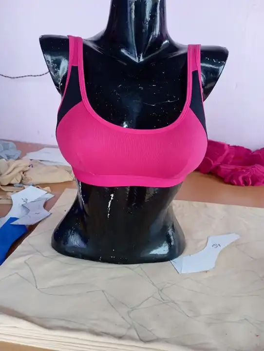 Lycra Cotton Sports Backless Bra, Plain at Rs 216/piece in New Delhi