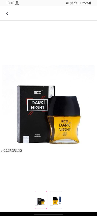 ACO DARK KNIGHT PERFUME  uploaded by business on 5/1/2023