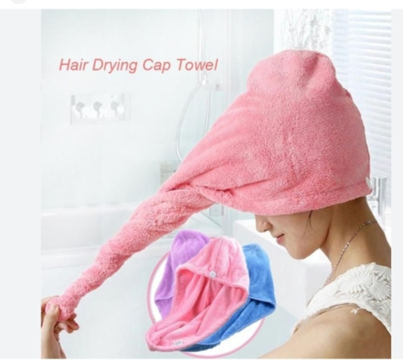 Microfiber Hair multicolor hair drying towel uploaded by Kalpana Enterprises on 5/1/2023
