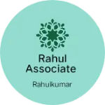 Business logo of Rahul associate
