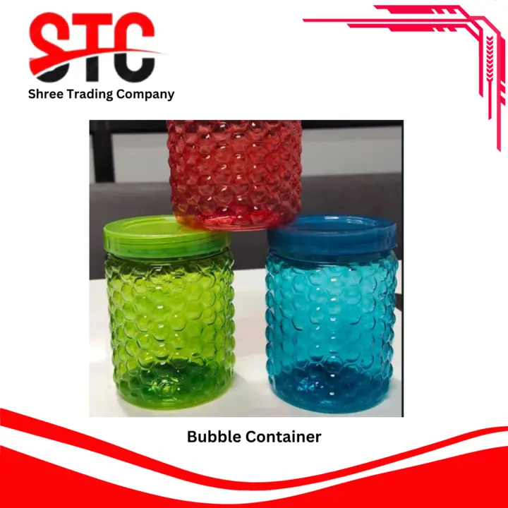 Plastic storage jar uploaded by Shree Trading company  on 5/29/2024