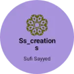 Business logo of ss_creations