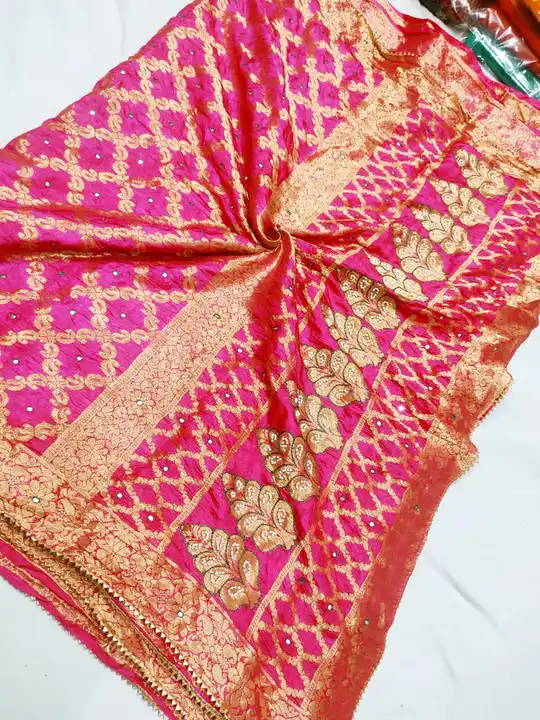 New launching special dhamaka 🪅🪅🪅

Fabric Pure silk  jari cheks desing original🧐🧐🧐🧐🧐🧐
Full  uploaded by Gotapatti manufacturer on 5/2/2023