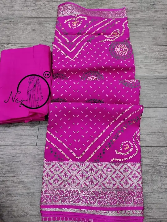 presents A beautiful most popular chundri saree

😍wedding Special deal 

👉keep shopping with us


 uploaded by Gotapatti manufacturer on 5/2/2023