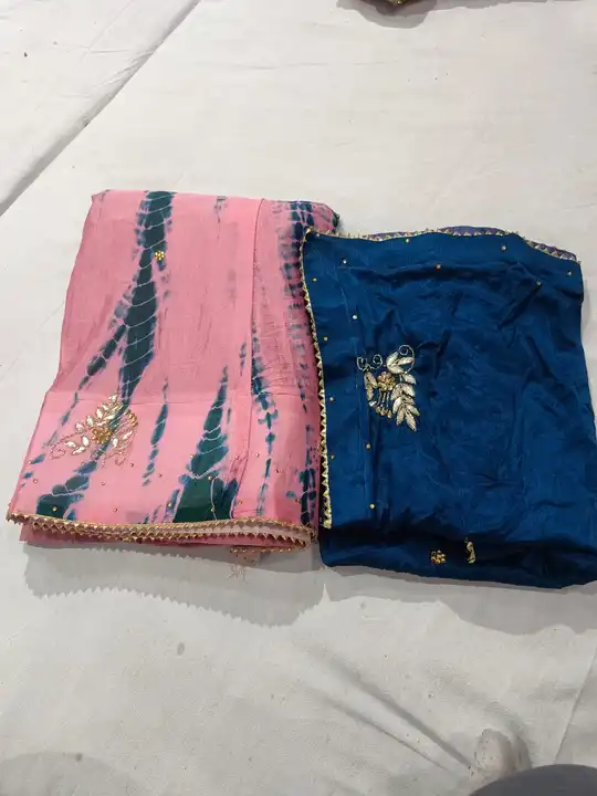 *Beautiful Lahenghas*

For This Wedding Season

Designer product

Pure chinon silk langha & chinon D uploaded by Gotapatti manufacturer on 5/2/2023