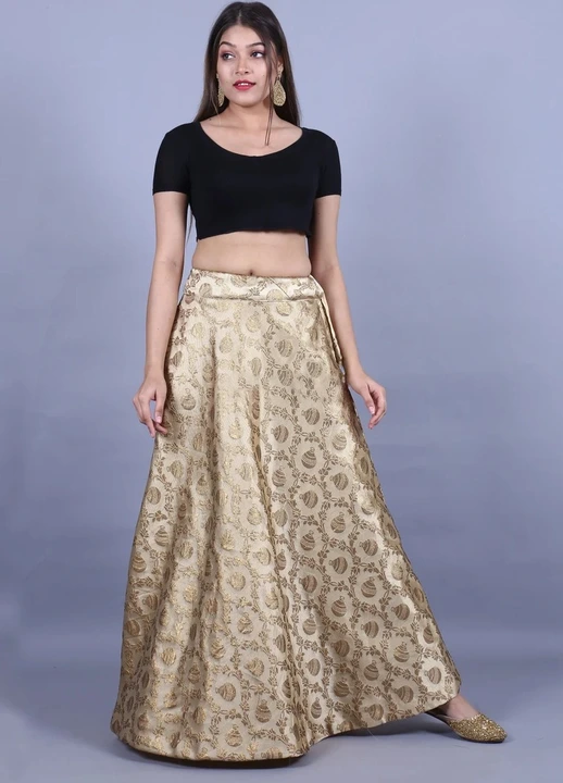 Full stitched 
Long skirt with lining fabric cotton
Sizes length 40 waist 36/38/40
🛍️🛍️🛍️🛍️🛍️
 uploaded by Gotapatti manufacturer on 5/2/2023