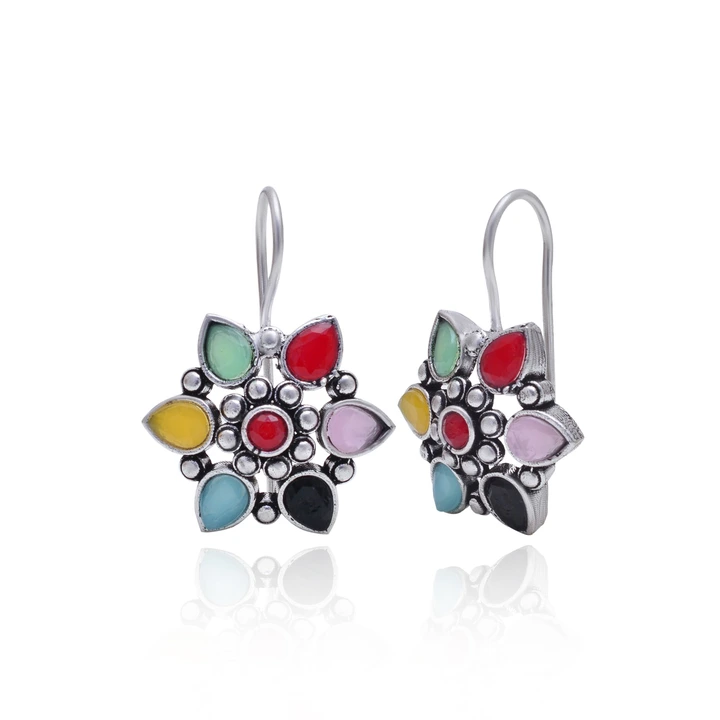 Oxidised earrings candid ️  uploaded by Jiva Fashion Hub on 5/31/2024