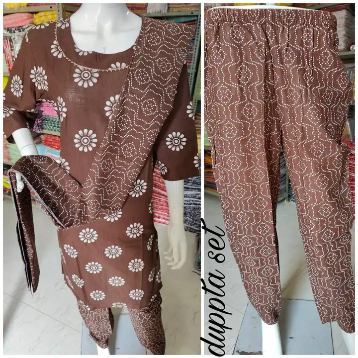 Cotton Kurta set uploaded by Haseen garments on 5/2/2023