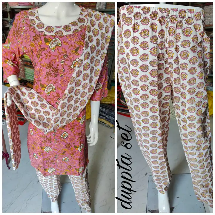 Cotton kurta set  uploaded by Haseen garments on 5/2/2023