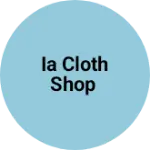 Business logo of IA cloth shop