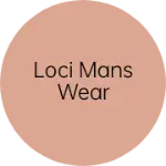 Business logo of Loci mans wear