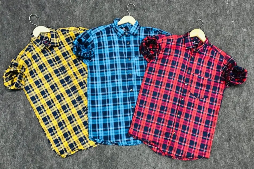 Check Shirts Twill / COD Available / Starting Price uploaded by Hindustan Trading Company on 5/2/2023