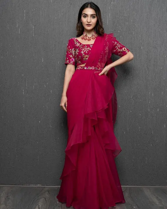 Lehenga saree uploaded by Taha fashion from surat on 5/2/2023
