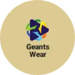Business logo of GEANTS WEAR