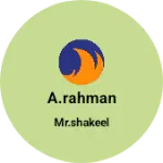 Business logo of A.Rahman