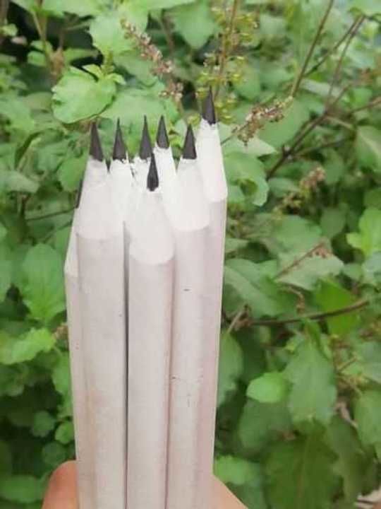 White paper pencil uploaded by Rama eco  manufacturer on 3/8/2021