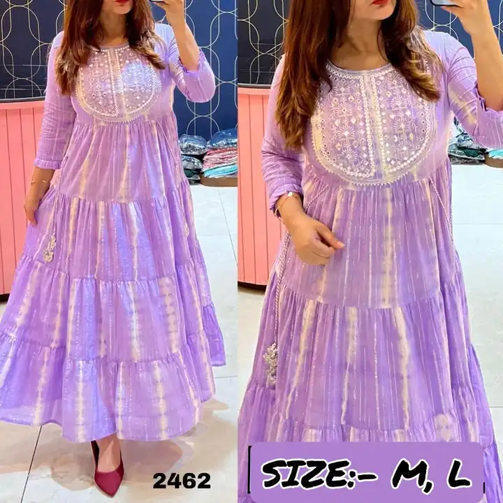 Gown uploaded by Taha fashion from surat on 5/2/2023