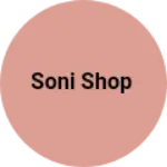Business logo of Soni shop