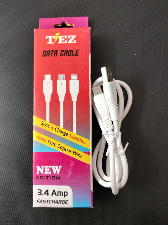 Type C data cable  uploaded by Shopping Club India on 5/29/2024