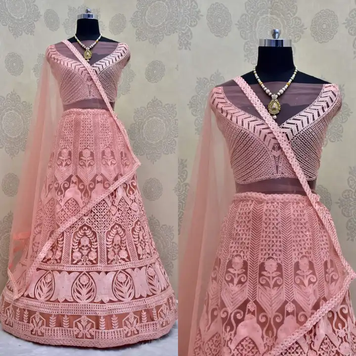 CODE	:MT 115
Choli Material         	: :NET  WITH EMBROIDERY WORK WITH DAYMAND HAND WORK WITH SLEEVE uploaded by MSR close on 5/2/2023