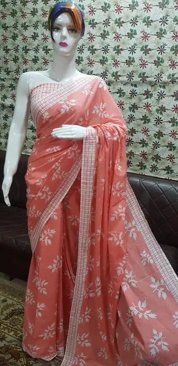 Cotton saree  uploaded by Indiana Creations  on 5/2/2023