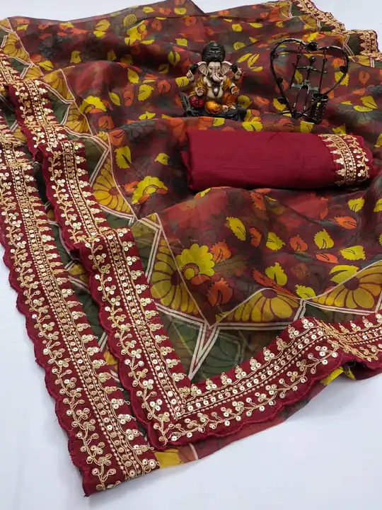Saree uploaded by Taha fashion online store on 5/2/2023