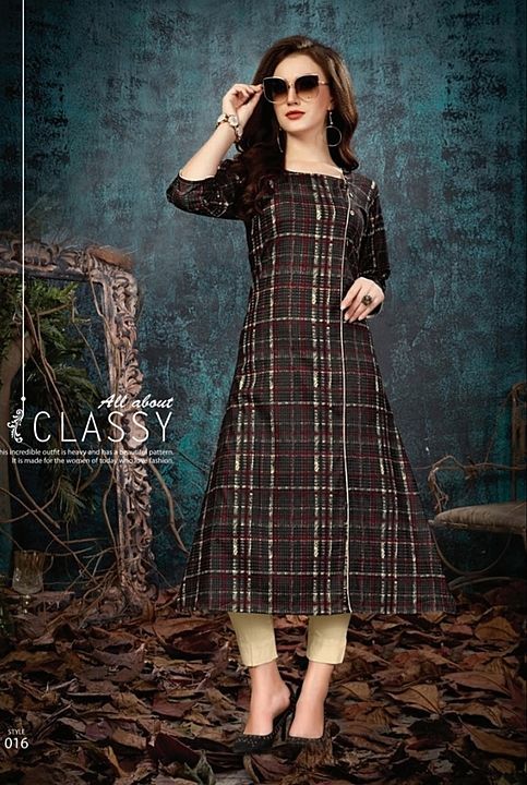 Post image Hey! Checkout my new collection called Designer catlog psc kurti.